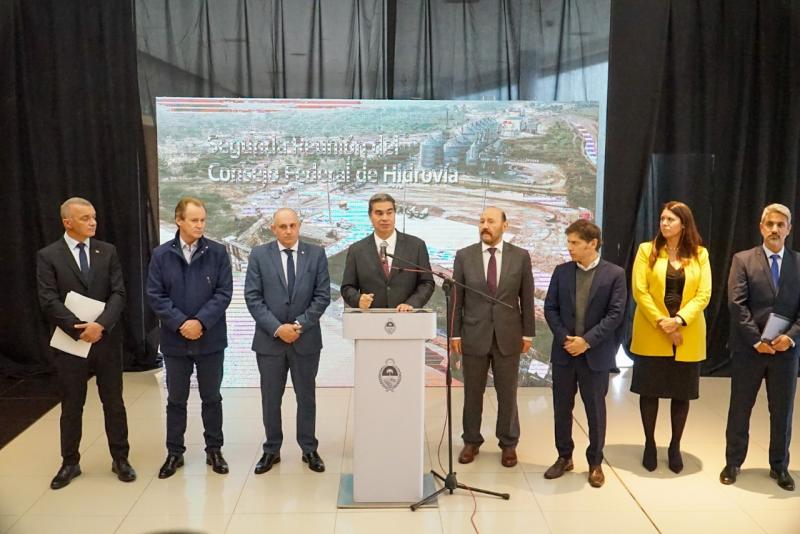 Se realizó en Chaco la segunda reunión del Consejo Federal de Hidrovía